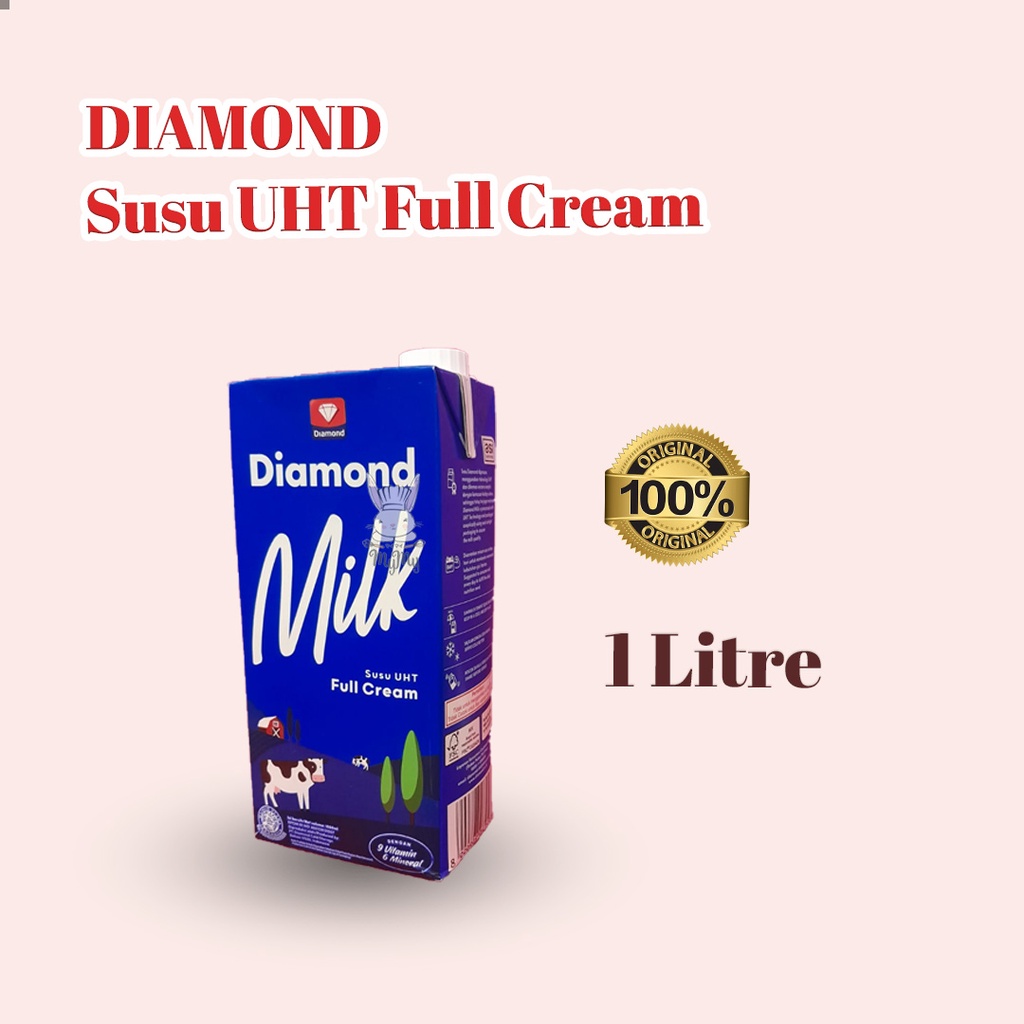 

DIAMOND SUSU UHT FULL CREAM 1 L