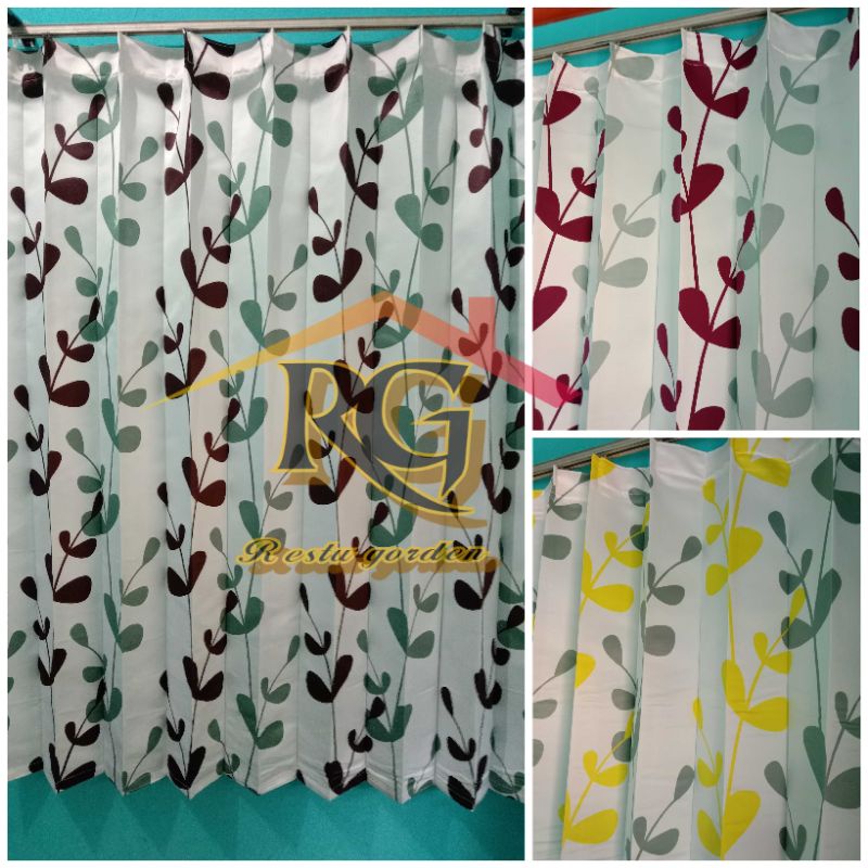 gorden plisket /gorden jendela plisket/gorden kawat /gorden cantolan/gorden plisket motif Montero/go