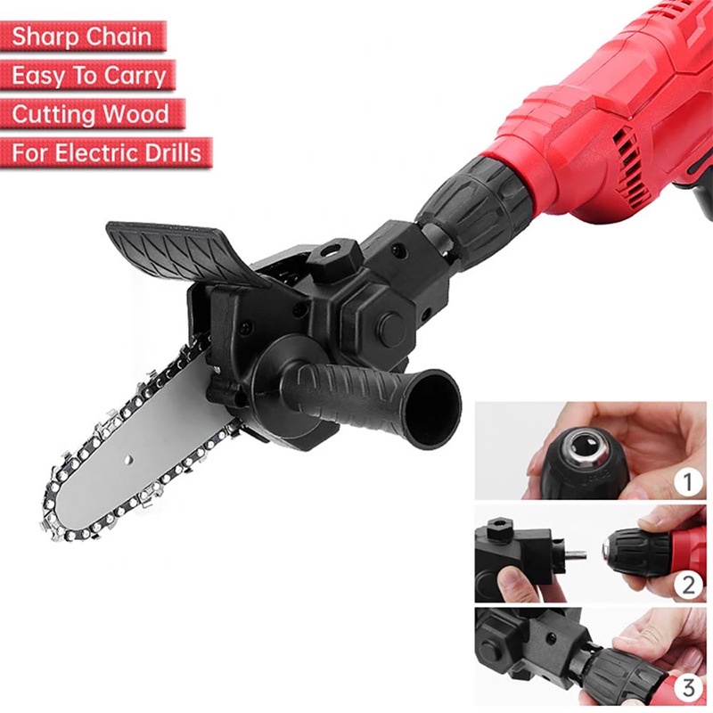 【FLASH SALE】Saw Drill/Adaptor Bor Ke Gergaji Mesin Adapter Reciprocating Jigsaw Tambahan Jig Saw Mesin Bor Tangan Gergaji Konektor Popular Model