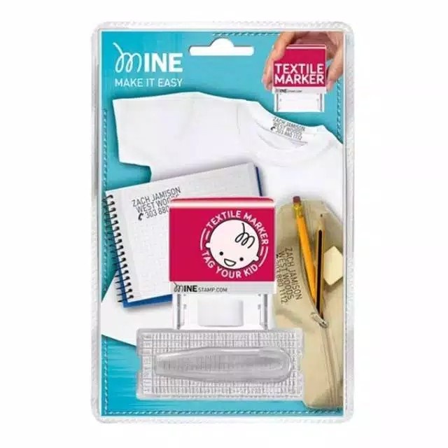 

Hemat Stempel Kain Set Merk Mine Stamp Austria Bisa Diy Textile Marker Limited