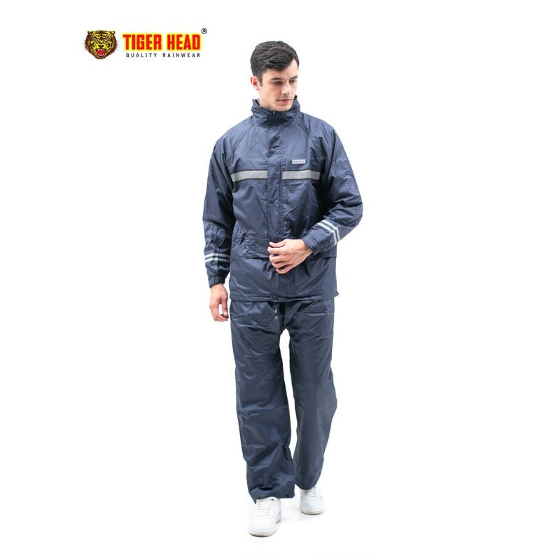 Jas Hujan Stelan AXIO Metro Tiger Head Awet grade premium (bahan nylon tidak mudah sobek)
