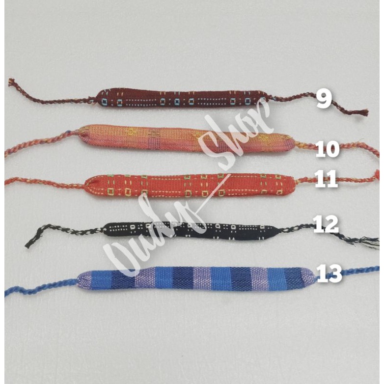Gelang Tenun Ikat Etnik Baduy