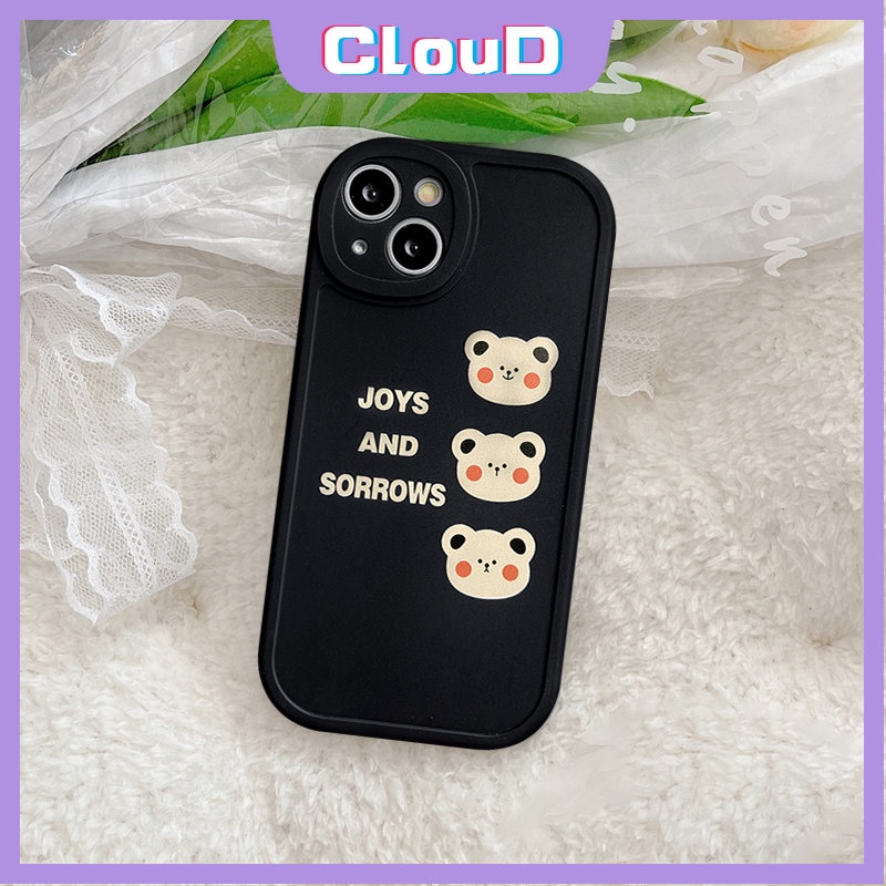 Soft Case Tpu Motif Kartun Beruang Untuk Realme C35 C21Y C12 C17 C20 C17 C25Y C15 C2 C31 C25s C21 C11 C20A C3 Realme 6i 7 8 C30 C2 C31 C25s C25s C21C20A C3 6i 8i 5i 6 Casing Belakang Untuk Iphone