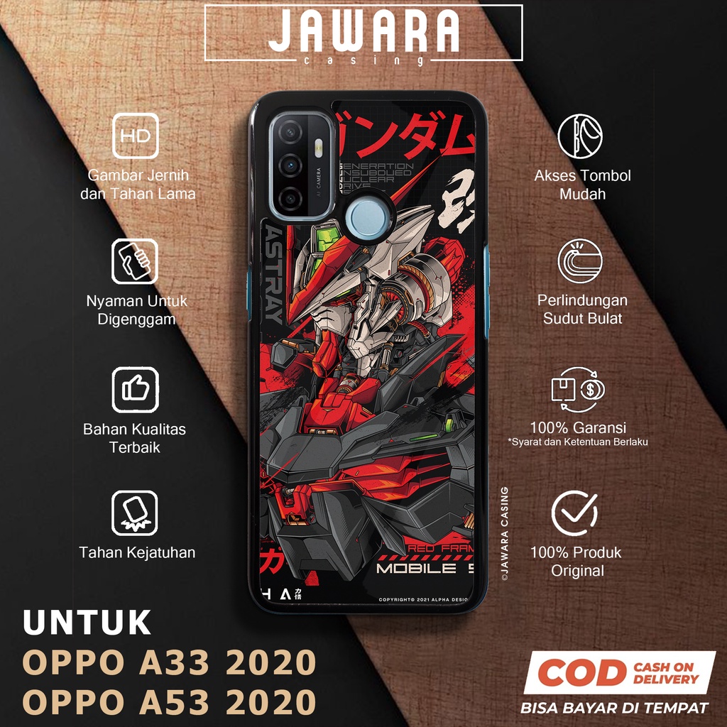 Case Oppo A53 2020 A33 2020 Casing Oppo A53 2020 A33 2020 Jawara Casing [GDM1] Case Glossy Case Aest
