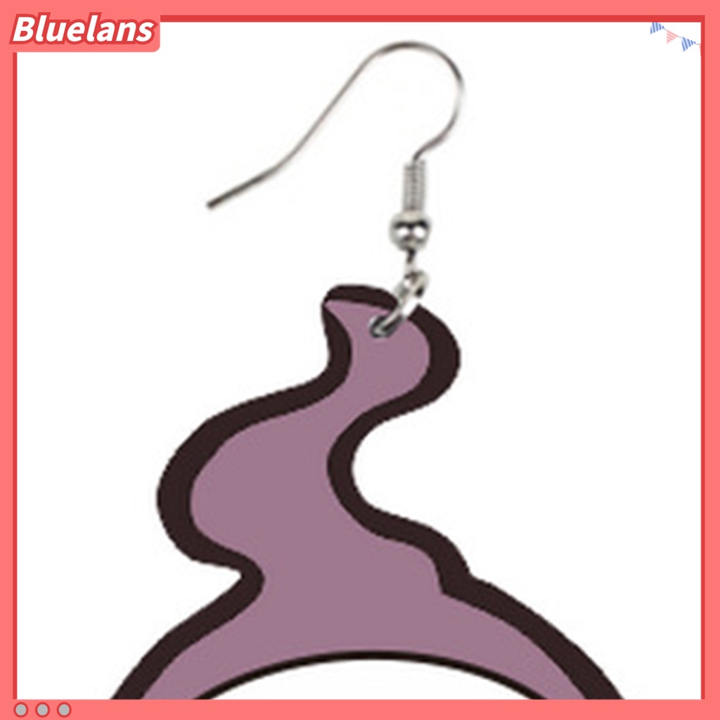 1 Pasang Anting Kait Desain Anime Toilet Bound Hanako Kun Bahan Akrilik Untuk Kostum Cosplay