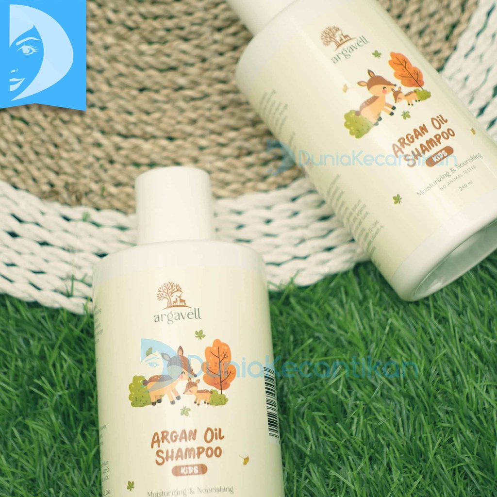 Argavell Argan Oil Kids Shampoo Moisturising &amp; Nourishing Shampo anak anak Argan Shampo Kids Agavel