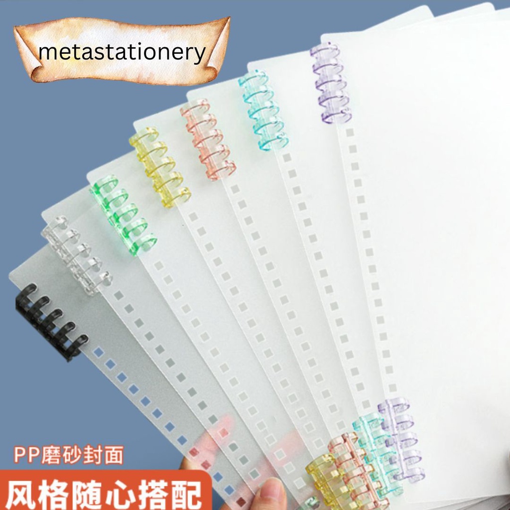 

Plastic Binder Binding Strip / Spiral Ring Binder Plastik Transparan