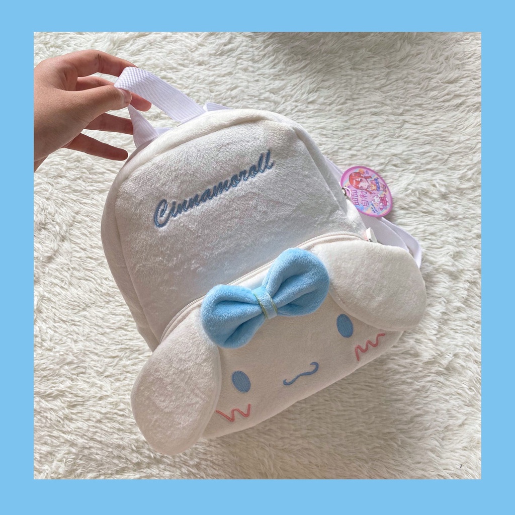 ▫⊕Sera mengimpor Qiu Qiu buatan sendiri Jepang lucu mewah gadis lembut setiap hari bahu kecil semua cocok tas Sanrio