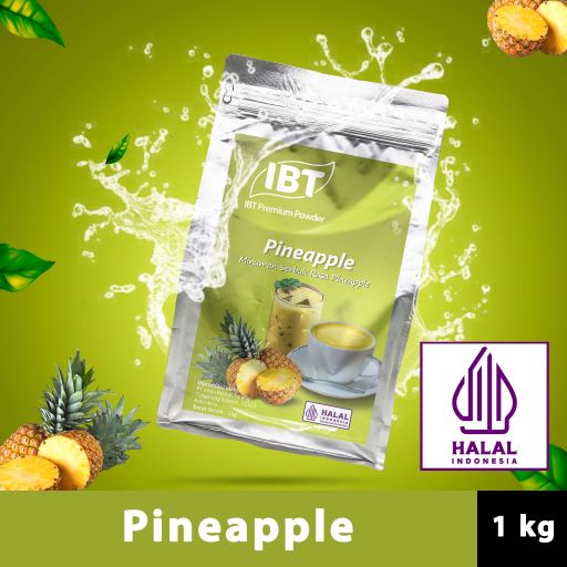 

Bahan Minuman Bubuk Rasa Pineapple. Nanas IBT Premium Powder