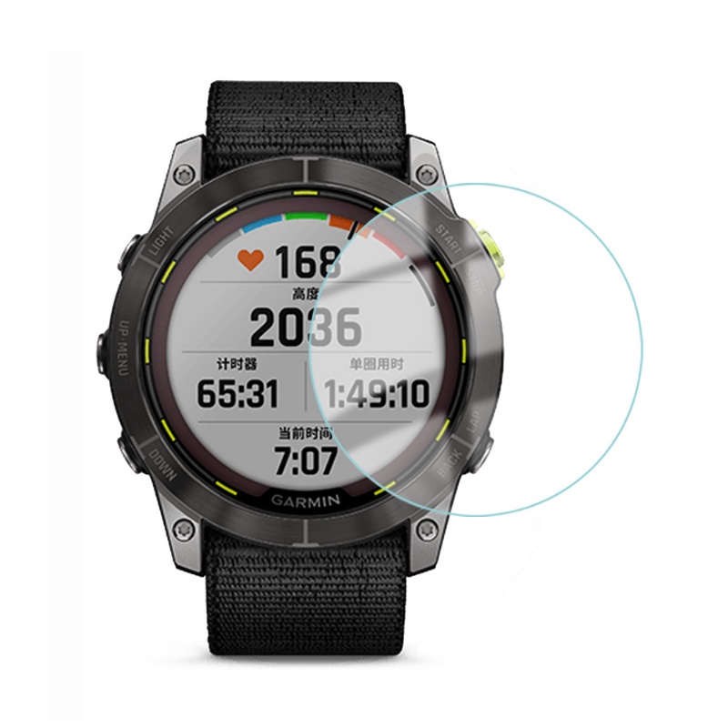 Pelindung Layar Tempered Glass Full HD Bening Anti Gores Untuk Garmin Enduro 2 / Smartwatch