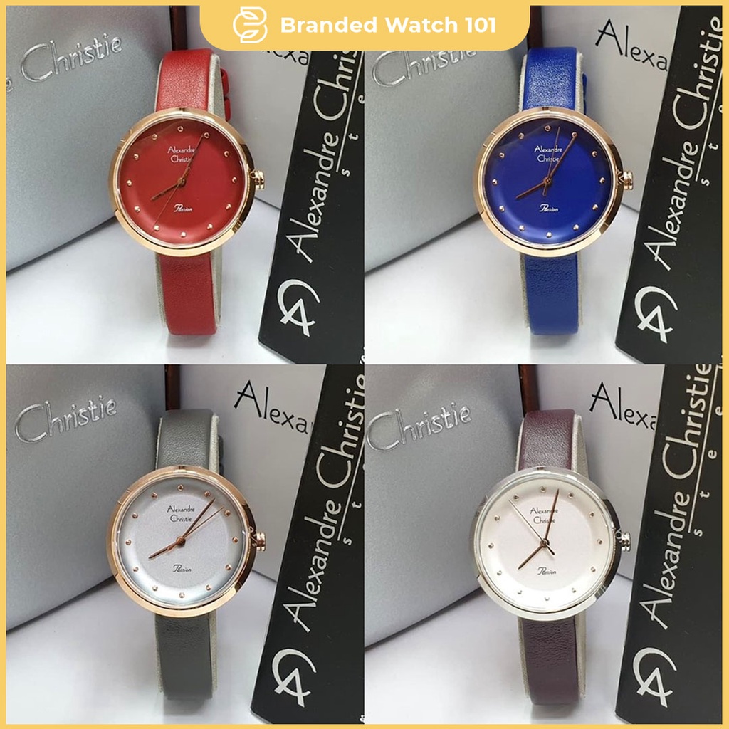 ORIGINAL Jam Tangan Wanita Alexandre Christie AC 2745 / AC2745 Garansi 1 Tahun