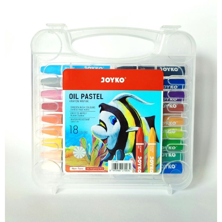 

RK Crayon Krayon Minyak Joyko Oil Pastel 18S
