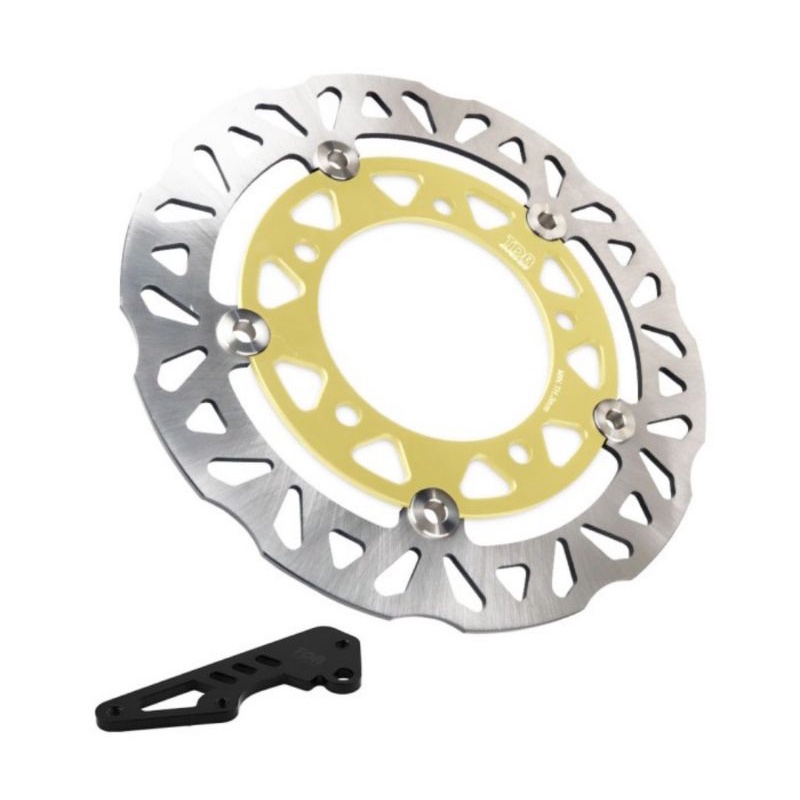 Piringan Cakram Pcx 160 ABS 260MM TDR Disc Rotor Floating Front 260MM PCX 160 + Braket ABS - Gold