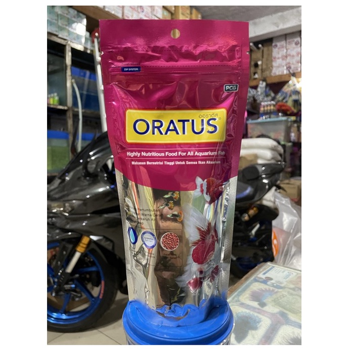 ORATUS Makanan Ikan Hias Premium Tropical Fish Food 100Gr