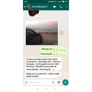 Rolland pengkilap & pelindung cat mobil / nano ceramic hybrid sealant