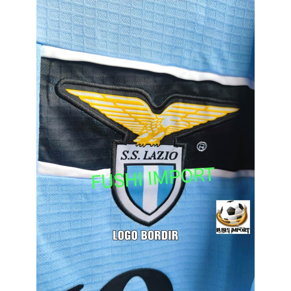 RETRO | Jersey Baju Bola Lazio Home 1998 1999 2000 Grade Ori