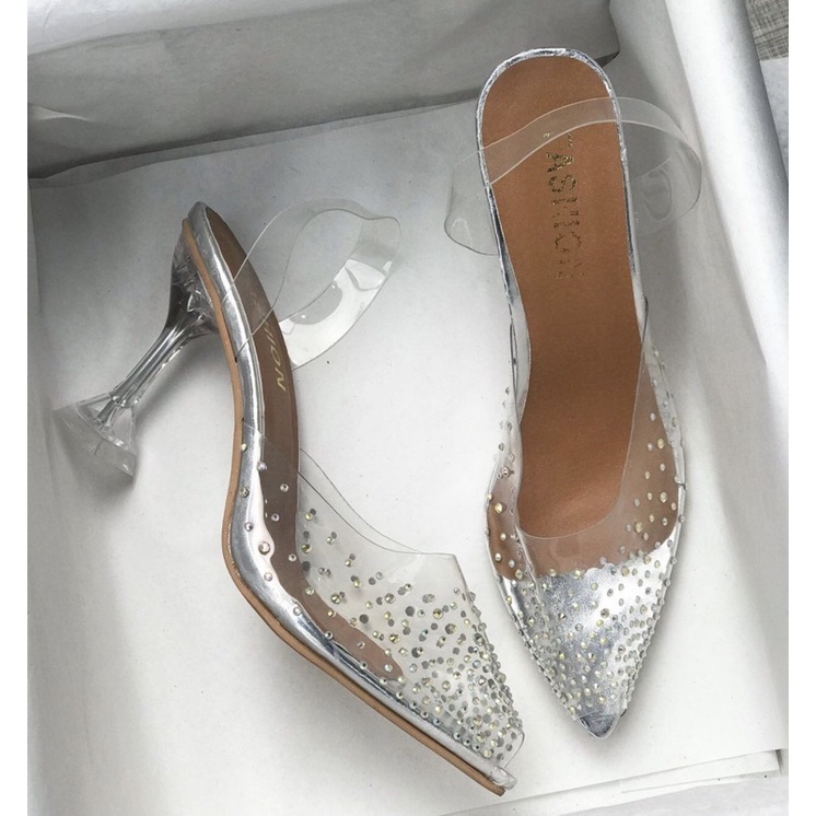 Heelsslop Fc0019(9cm) fc0017(7cm) sendal wanita import realpict
