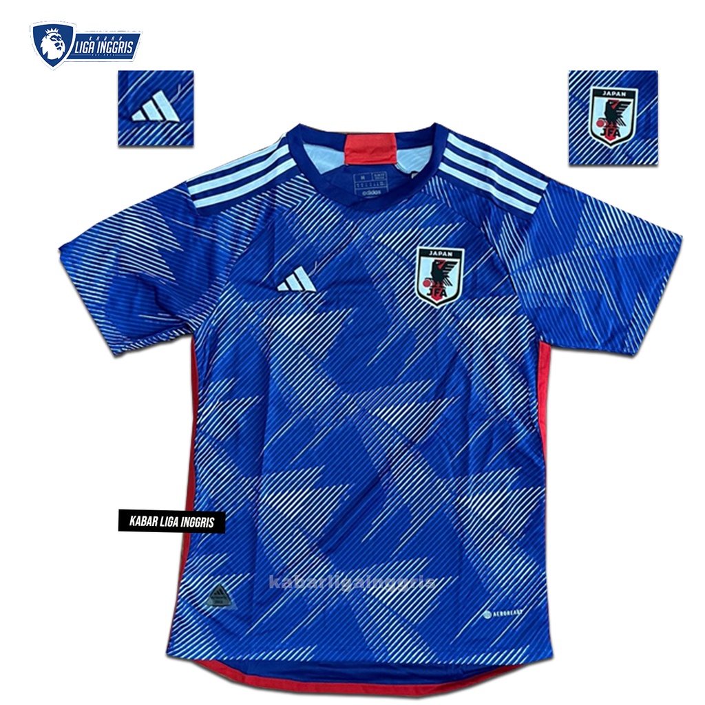 Jual JERSEY TIMNAS JEPANG SPESIAL EDITION PIALA DUNIA 2022 GRADE ORI