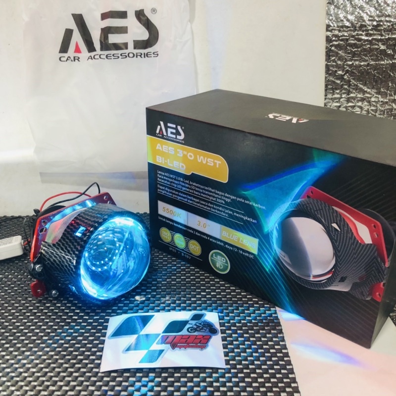 PROJIE BILED AES WST 3IN W300 CARBON PLUS SHROUD+DEVIL/DEMON EYE