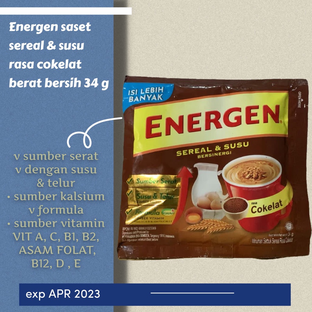 

Energen/susu energen/energen eceran