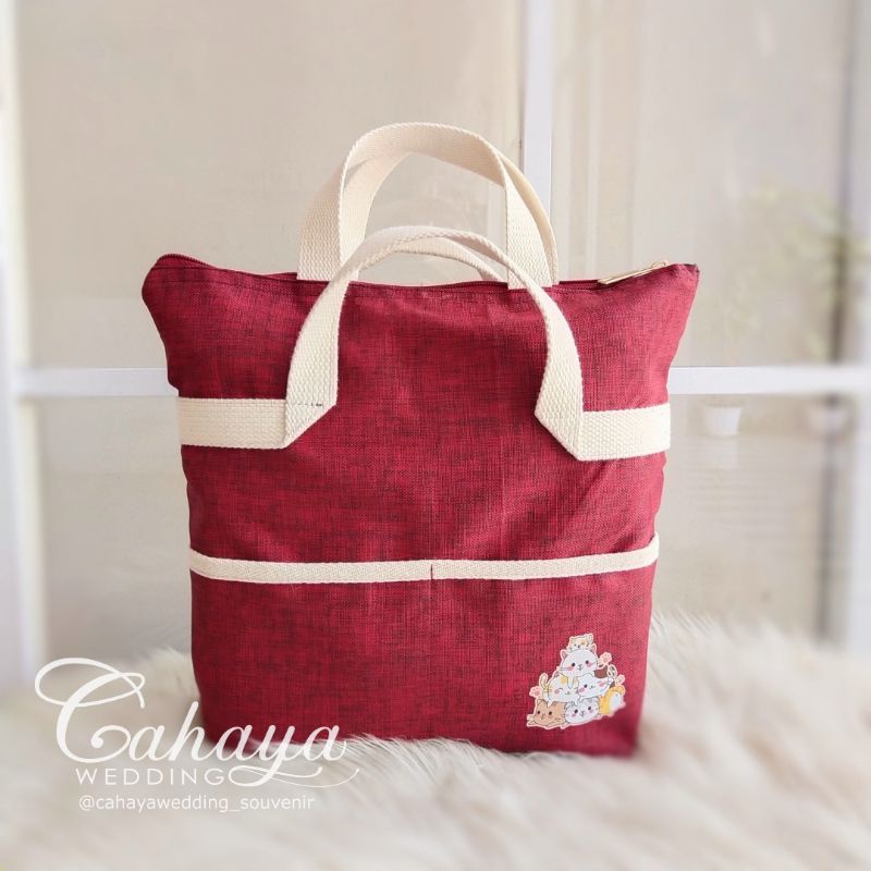 Extended Bag for Hampers / Tas Kanvas Lipat