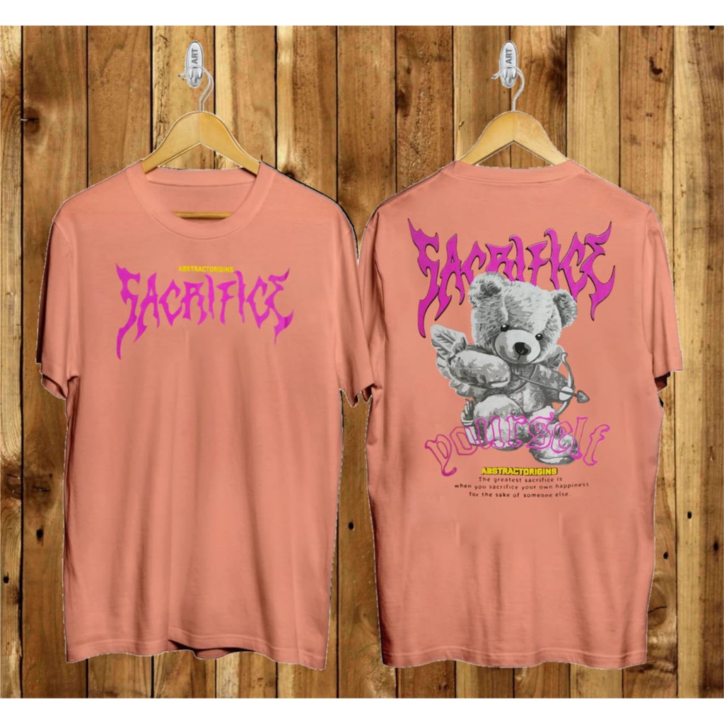 Kaos Tshirt Pria Boneka Dourself Cram Distro Lengan Pendek Motif Sablon Bergambar Keren Baju Kaos Viral Baju kaos anime
