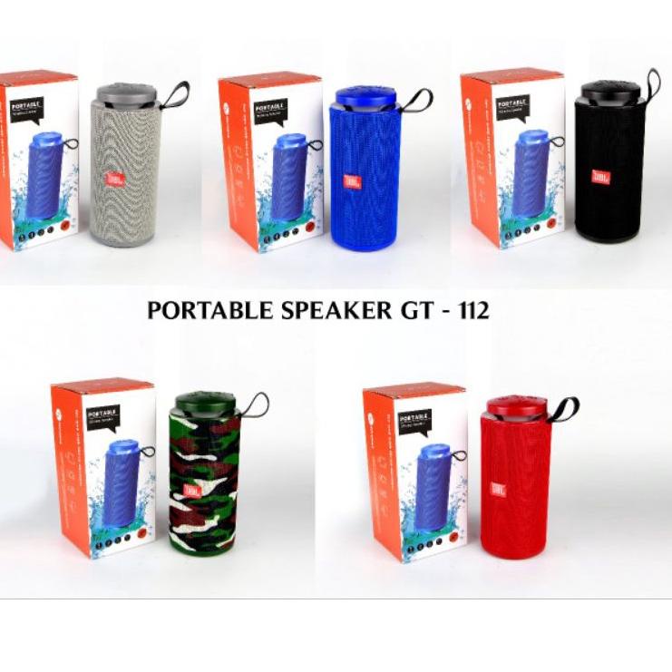 Murah Meriah SPEAKER BLUETOOTH JBL T-112 LED SUARA KING BASS