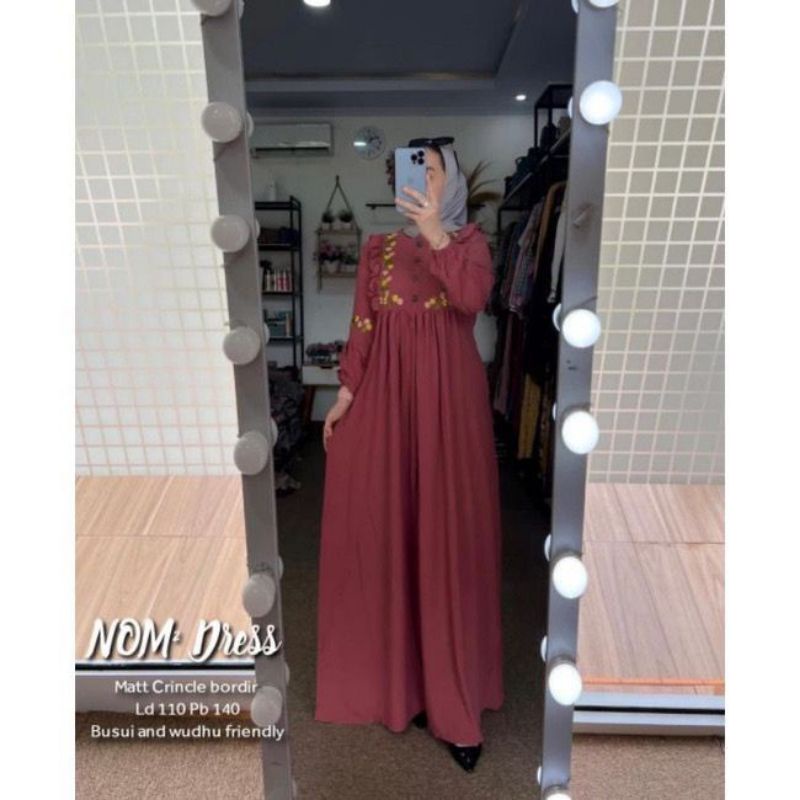 Nom 2 dress banyak warna