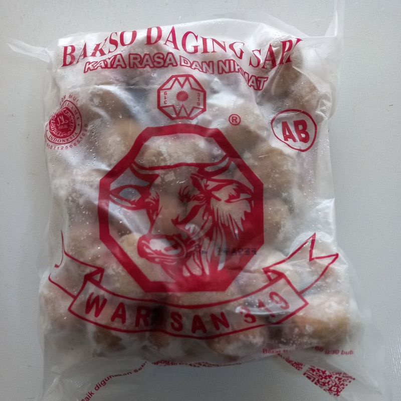 

FAFAFROZEN - Bakso Sapi Warisan isi 50 pcs