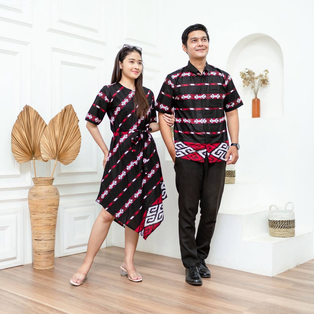 baju batik couple pasangan 2022 terbaru / Dress Couple Pasangan Terkini