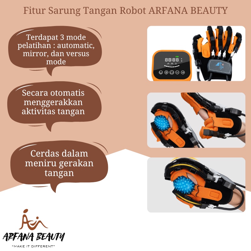 Sarung Tangan Terapi Robotic Alat Terapi Stroke Fisioterapi Alat Terapi Kesehatan Stroke Elektrik Tangan Jari Syaraf Kejepit Sarung Tangan Therapy Jari Kaku Rehabilitasi Original Import Premium Terbaru Best Seller