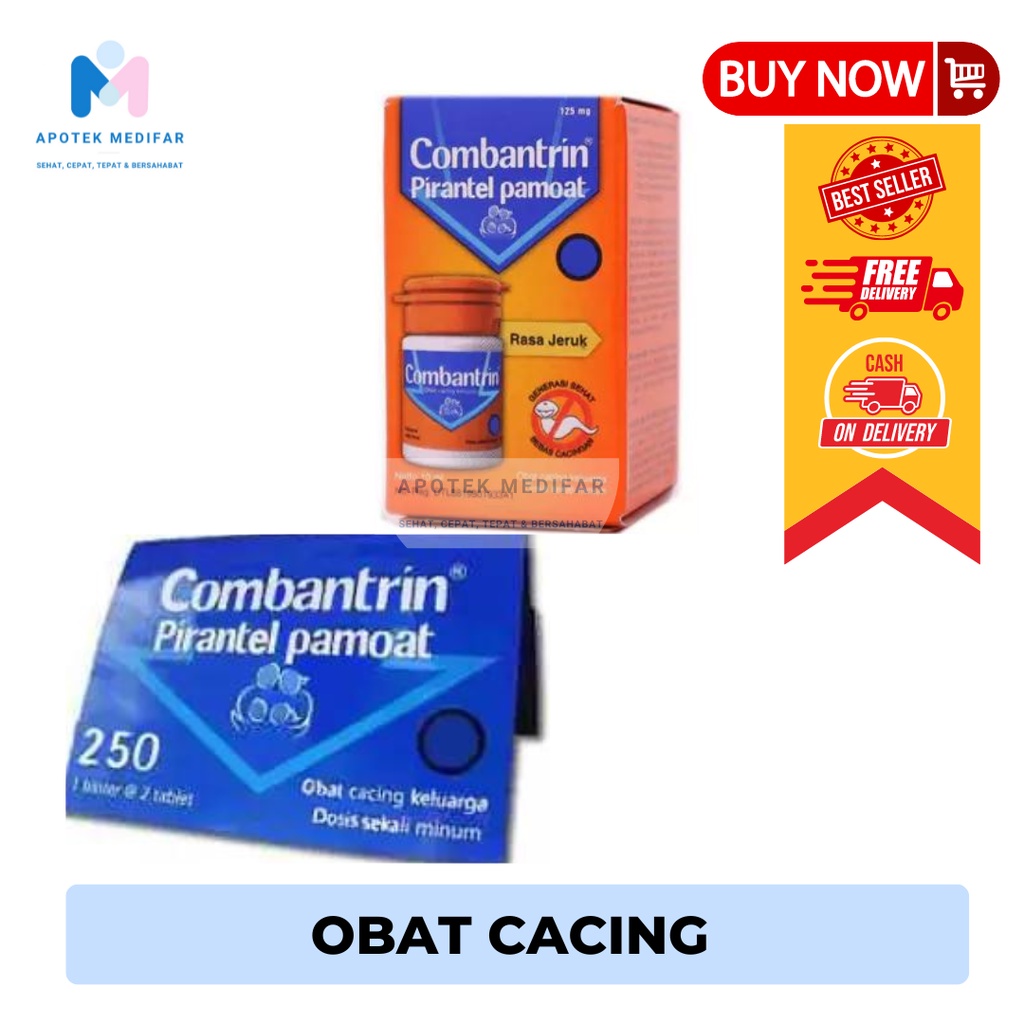 Combantrin Anak/ Dewasa Obat Cacing