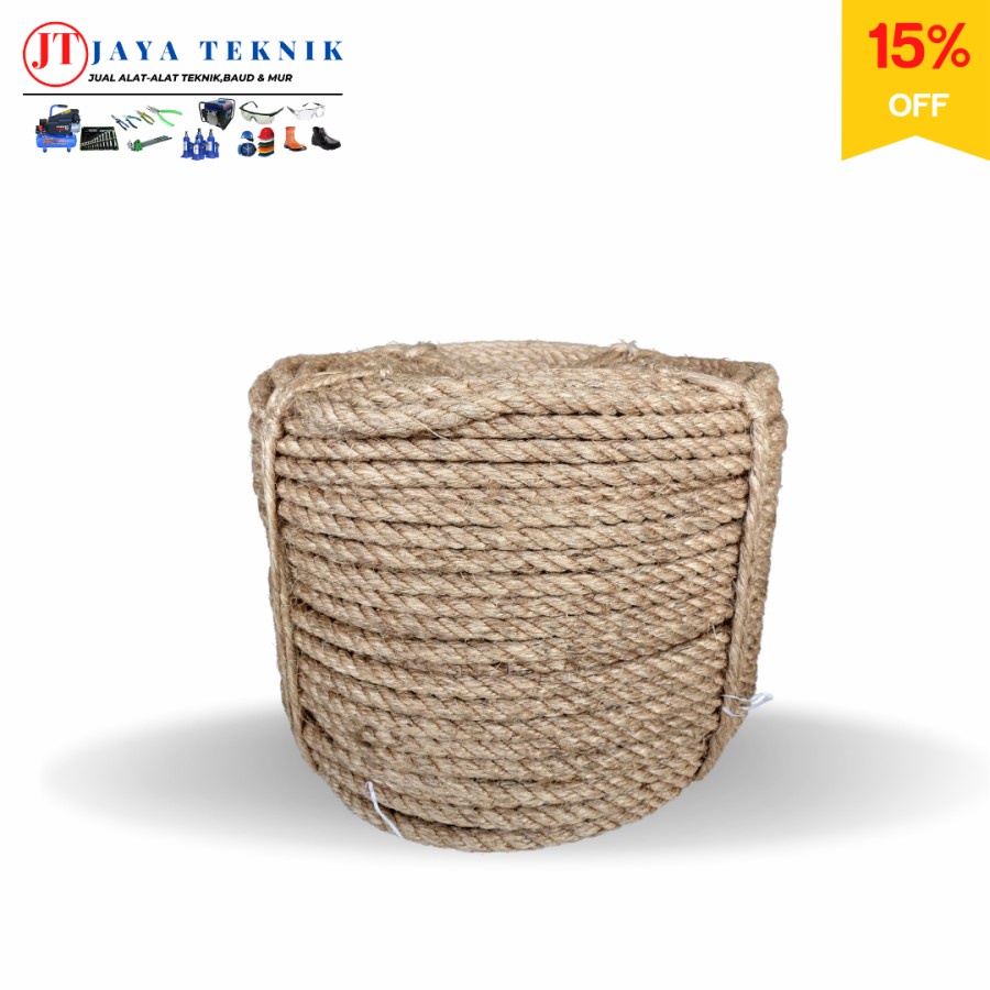 Tali tambang dadung 1/2"inch Tali goni tambang Manila 12 mm per meter