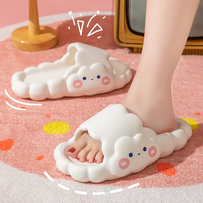 Sandal Wanita Awan Cloud Rumahan Sandal Anak Hingga Wanita Dewasa Karet Terbaru Sendal Anak Perempua