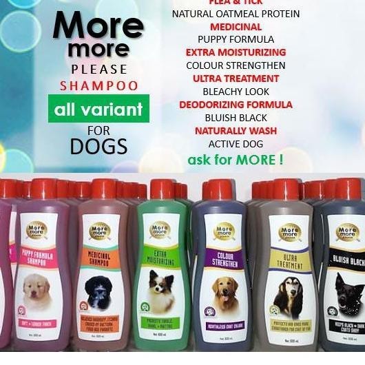 Shampoo Anjing Shampo Anjing More More Semua Varian 600 ML