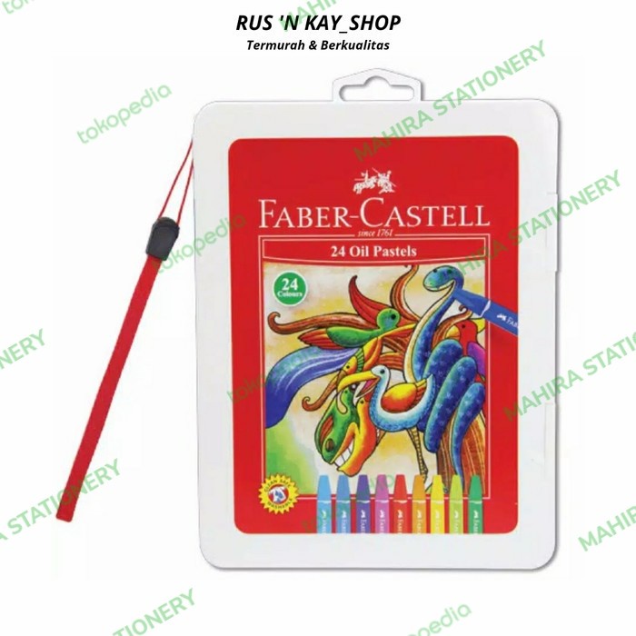 

Pastel Hexagonal Oil Pastels Set'24 Warna - Faber Castell