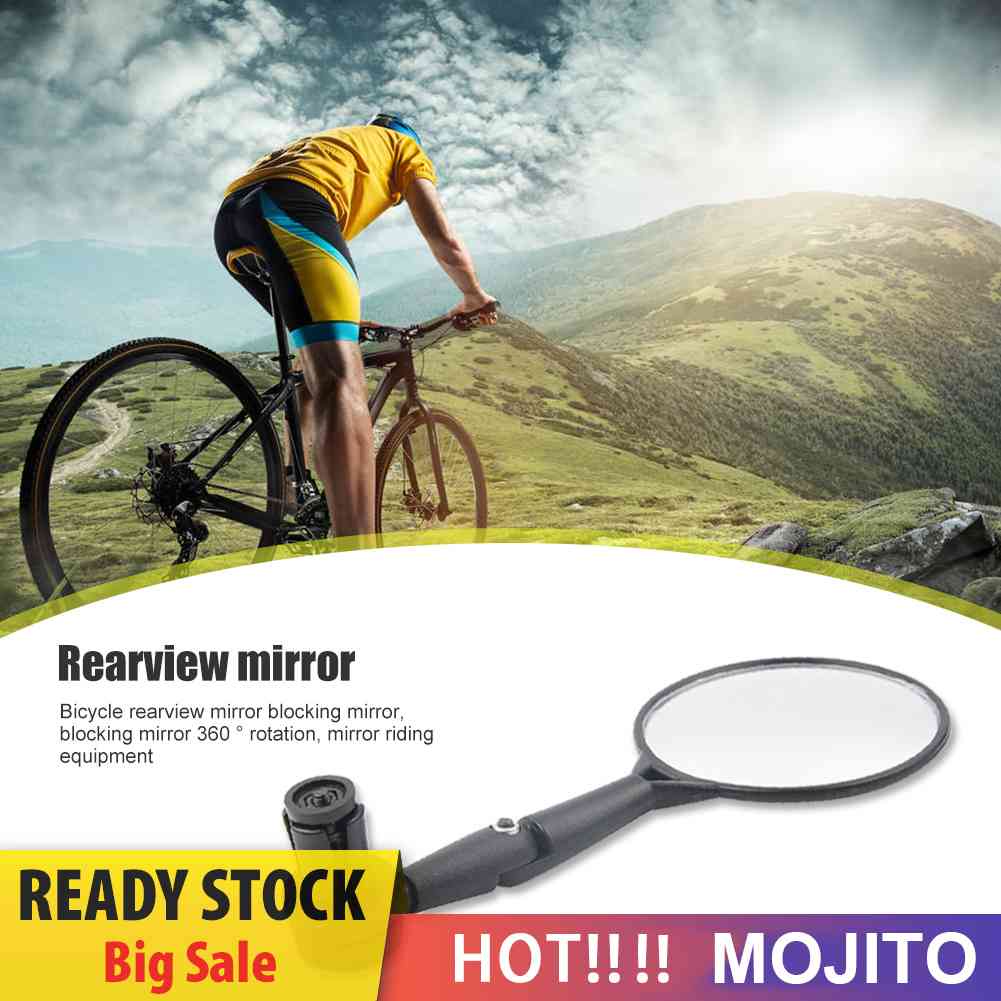 1Pc Kaca Spion Sepeda Dapat Berputar 360 Derajat
