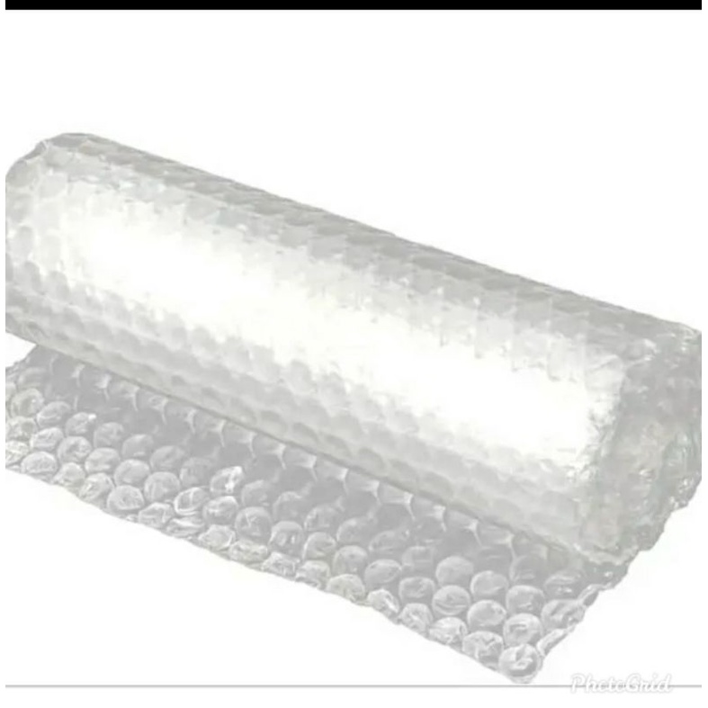 

Tambah Bubble wrap dan kardus