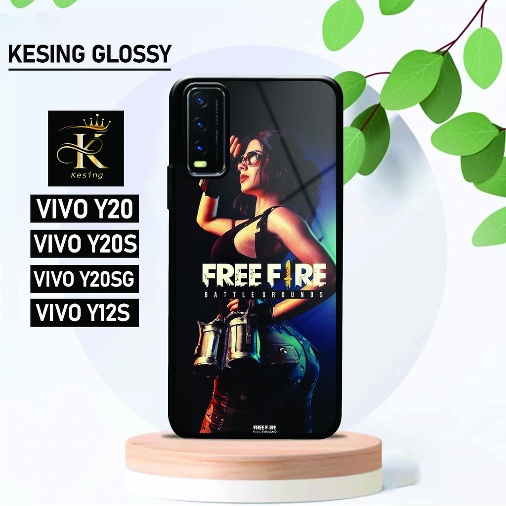 Case Vivo Y20 / Y20S / Y12S - Case Vivo - [ KV-39 ] - Hardcase Glossy 2D Vivo - Softcase Terbaru Cas