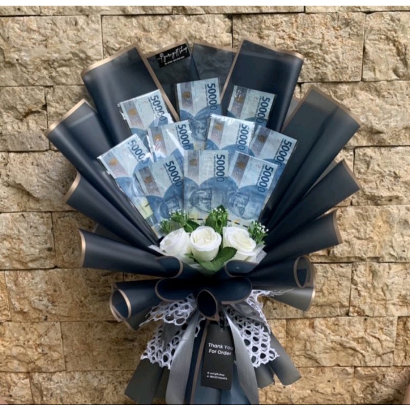 Buket Uang Asli Buket Uang Palsu Bisa Request