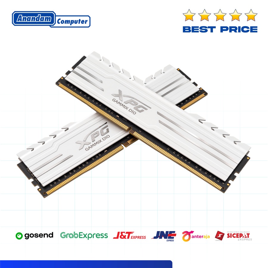 ADATA XPG GAMMIX D10 16GB (2 x 8GB) RAM DDR4 3200 MHz MEMORY