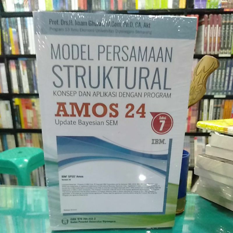 buku model persamaan struktural konsep dan aplikasi dengan program amos 24  original