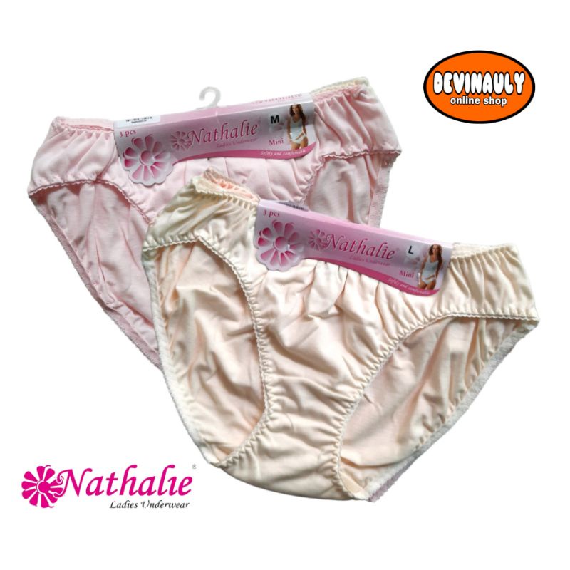 CD wanita dewasa Nathalie NT 02 Zig Zag isi 3Pcs