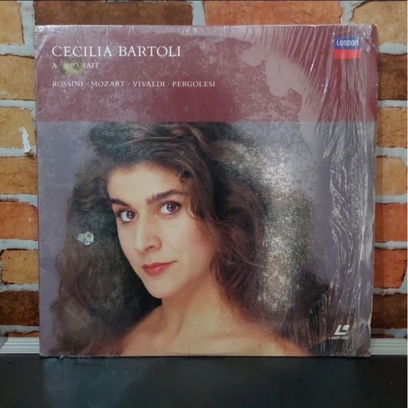 Laserdisc cecilia bartoli rossini•mozart•vivaldi•pergolesi