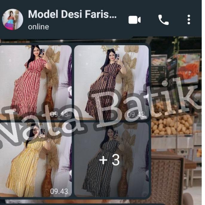 DASTER RAYON SERUT GARIS //DASTER BUSUI MOTIF GARIS BEST SELLER  DASTER KEKINIAN  BAJU WANITA