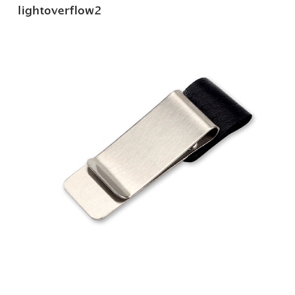 (lightoverflow2) 1pc Klip Penjepit Kertas / Pulpen / Pensil Bahan Metal + Kuningan + Stainless Steel