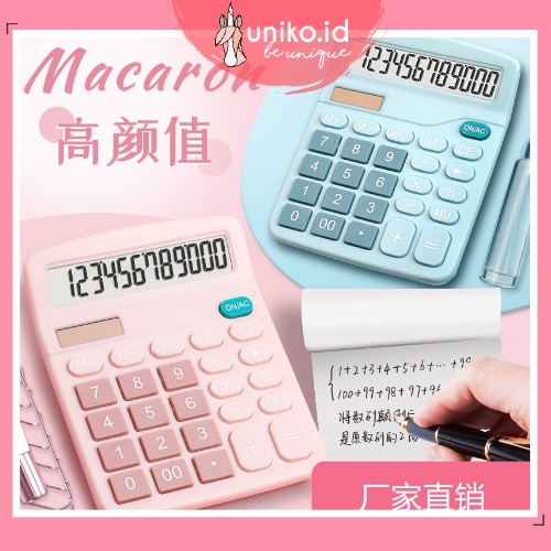 

UNIKO.ID - KALKULATOR DAGANG SIMPLE CALCULATOR SOLAR POWERED CALCULATOR TENAGA SURYA