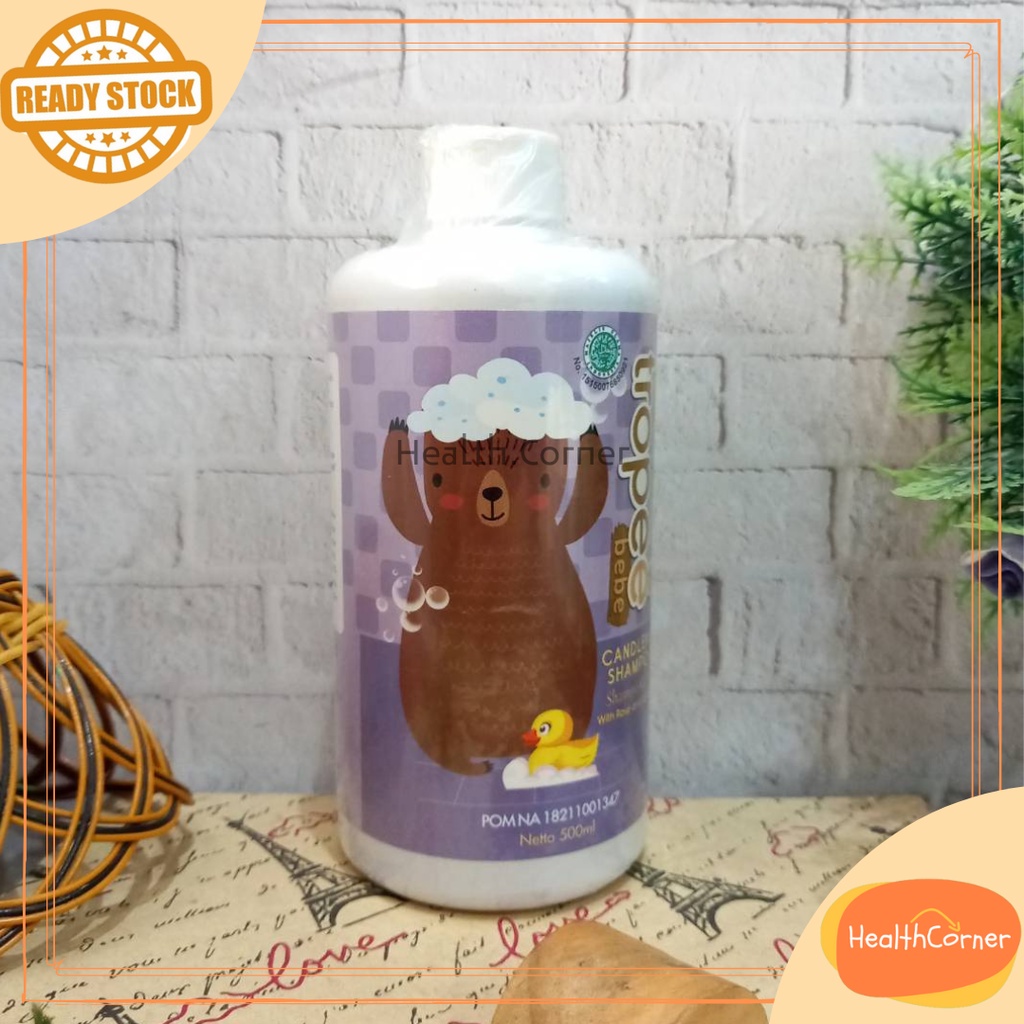 Tropee Bebe Candlenut Shampoo Refill 500ml - Kids Baby Shampoo MInyak Kemiri Sampo