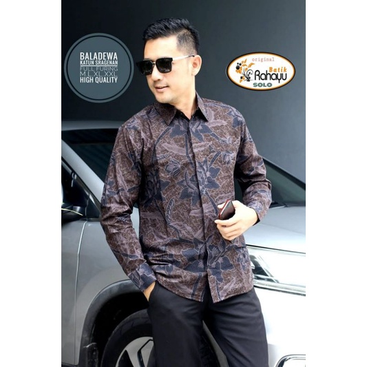baju batik pria lengan panjang premium lapis furing kemeja batik cowok kemeja batik pria lengan panj