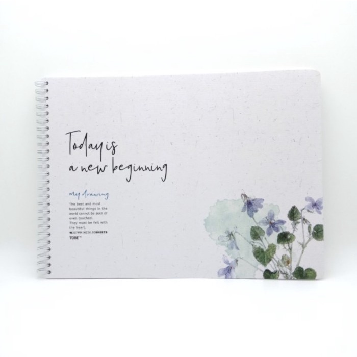 

Cantik Drawing Book / Buku Gambar Spiral A4 New Beginning Promo